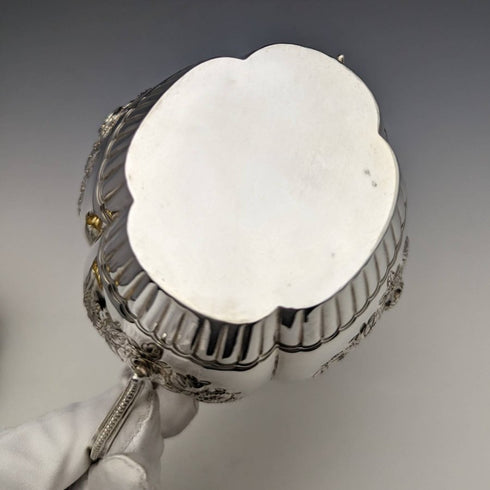 1897 年英國古董純銀糖罐和奶油罐總計 183 克