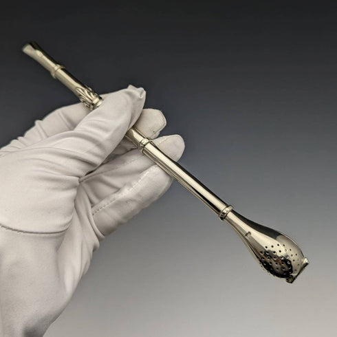 復古歐式銀柄 Mate 吸管(Bombilla)