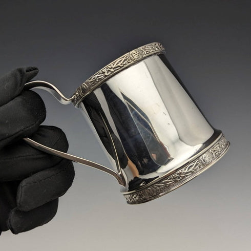 英國復古鍍銀馬克杯