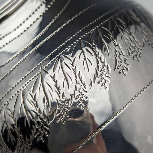 1801 年英國古董格魯吉亞純銀奶油壺 97 克