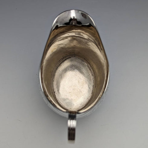 1801 年英國古董格魯吉亞純銀奶油壺 97 克