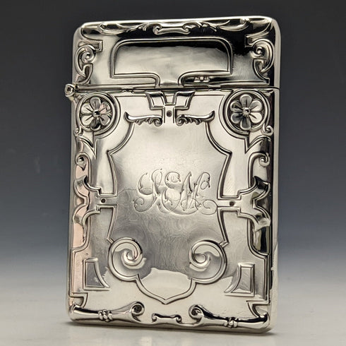 1908 英國古董純銀(925 銀)名片夾 63g Crisford and Norris