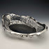 1903 British Antique Pure Silver (925 Silver) Fine Earrings Dish Basket 336g Williams Birmingham