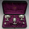 Around 1887 British Antique Pure Silver Crue (Seasoning Container) Set Boxed