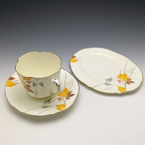 1930 年代英國 Paragon 茶杯三重奏
