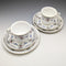 Around 1920 English Sherry teacup trio pair