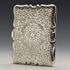 1889 British Antique Sterling Silver Double Open Card Case 123g Deakin and Francis