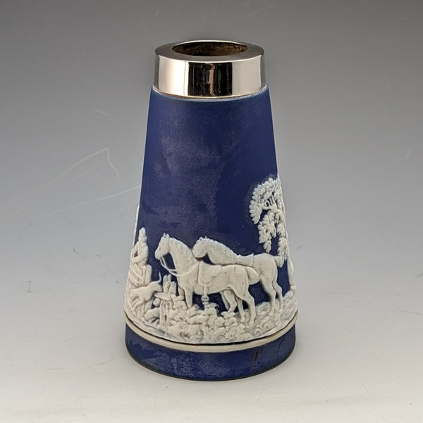 English Vintage Jasperware Vase / Vase William Adams