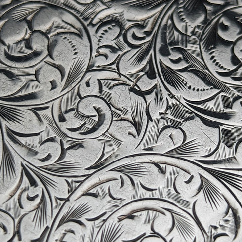 1900 年英國古董純銀名片夾 79 克 Henry Pope