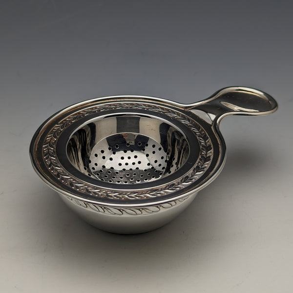 德國古董 WMF 鍍銀濾茶器