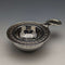 Colador de té antiguo alemán de WMF bañado en plata