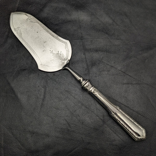 20世紀初頭 ドイツアンティーク サービングカトラリー 800シルバーハンドル