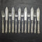 1930 British Vintage Silver Plated Cutlery Set 6x2