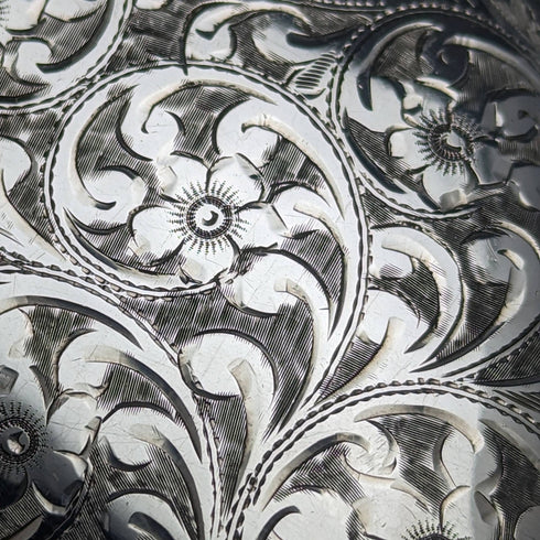 1907 年英國古董純銀鍊條錢包 Thomas Bishton