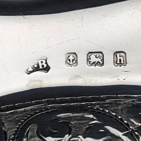 1907 年英國古董純銀鍊條錢包 Thomas Bishton