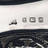 1907 British antique sterling silver purse with chain Thomas Bishton
