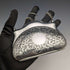 1907 British antique sterling silver purse with chain Thomas Bishton