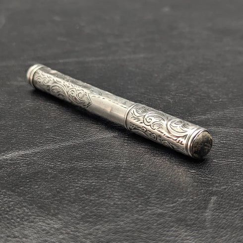 1894年 英国アンティーク 純銀製 ペンシルホルダ Henry Griffith