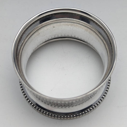 1900 年代早期英國古董純銀餐巾環 3 件混裝