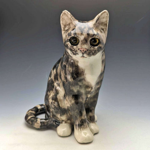 英國 Winstan Ray Kensington 貓野雞陶俑(4 號)
