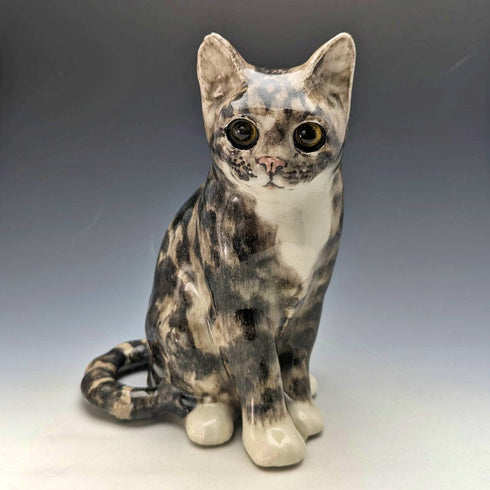 英國 Winstan Ray Kensington 貓野雞陶俑(4 號)
