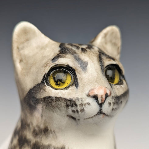 英國 Winstan Ray Kensington 貓野雞陶俑(2 號)