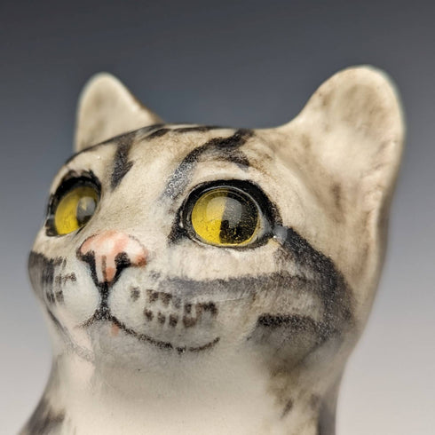 英國 Winstan Ray Kensington 貓野雞陶俑(2 號)