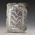 1878 British antique sterling silver card case 61g Frederick Marson