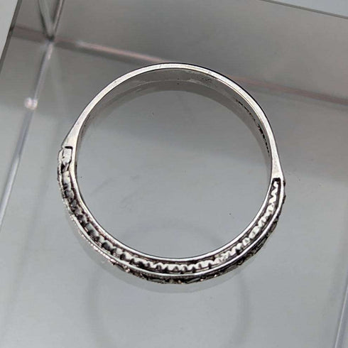 vintage accessory sterling silver eternity ring