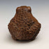 Netsuke japonés vintage de madera con forma de sapo