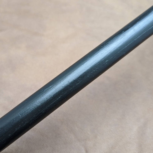 1894 British Antique Men's Walking Stick Deer Antlers Clutch Handle Thick Shaft 80cm