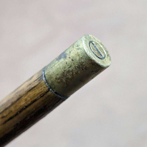 1902 年英國古董女士 Cane Cane 純銀德比手柄 82 厘米
