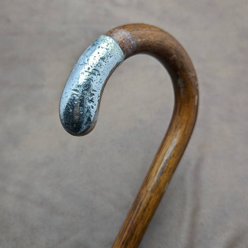 1928 年英國復古男士手杖,帶弧形手柄 78 厘米