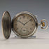 Around 1925 Vintage Longines pocket watch horse engraving hunter case on silver side works well