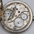 Around 1925 Vintage Longines pocket watch horse engraving hunter case on silver side works well