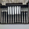 1934 British Vintage Queens Pattern Sterling Silver Handle Cutlery 6 Pairs Boxed