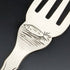 Around 1860 British antique silver plate fish cutlery 5 pair set in wooden box