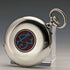 Around 1905 Antique Longines pocket watch Enamel decoration Silver side case Works well