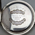 Around 1905 Antique Longines pocket watch Enamel decoration Silver side case Works well