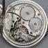 Around 1905 Antique Longines pocket watch Enamel decoration Silver side case Works well