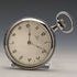 Reloj de bolsillo Omega antiguo, circa 1905, caja con baño de plata, en buen estado de funcionamiento