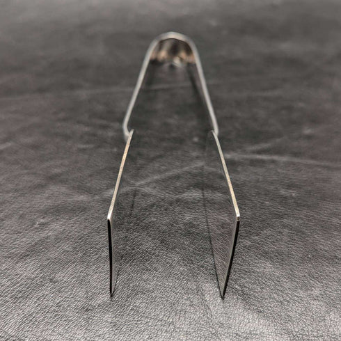 British antique silver plate tongs HARRISON FISHER