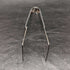 British antique silver plate tongs HARRISON FISHER