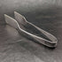 British antique silver plate tongs HARRISON FISHER