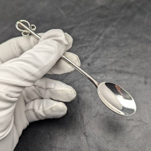 1998 Sterling Silver Teaspoon Scotland Nicola Mitchell