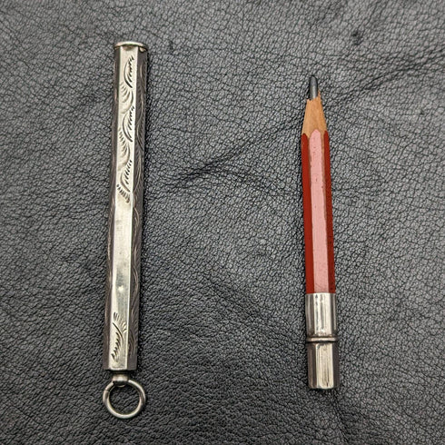 1919年 英国アンティーク 純銀製 ペンシルホルダ FRANCIS WEBB