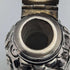 1881 British Antique Pure Silver Relief Sculpture Portable Perfume Bottle