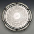 1870年 英国アンティーク 純銀製サルヴァ 直径26cm 523g Henry Holland