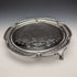 1870年 英国アンティーク 純銀製サルヴァ 直径26cm 523g Henry Holland