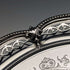 1870年 英国アンティーク 純銀製サルヴァ 直径26cm 523g Henry Holland